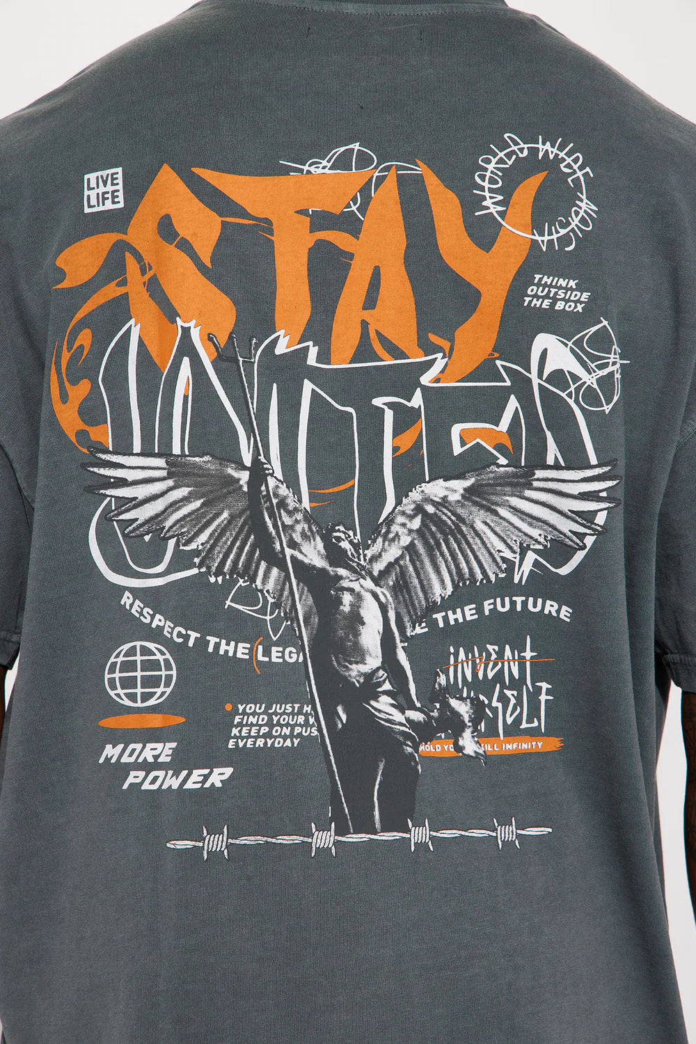 Stay United Oversized Short Sleeve Tee