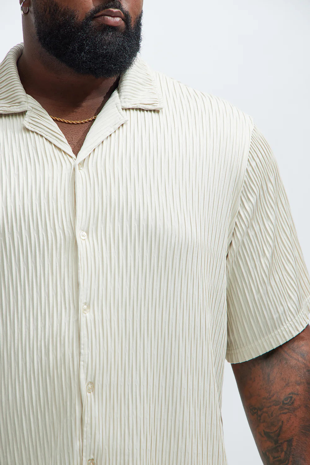 Miller Knitted Shirt - Off White