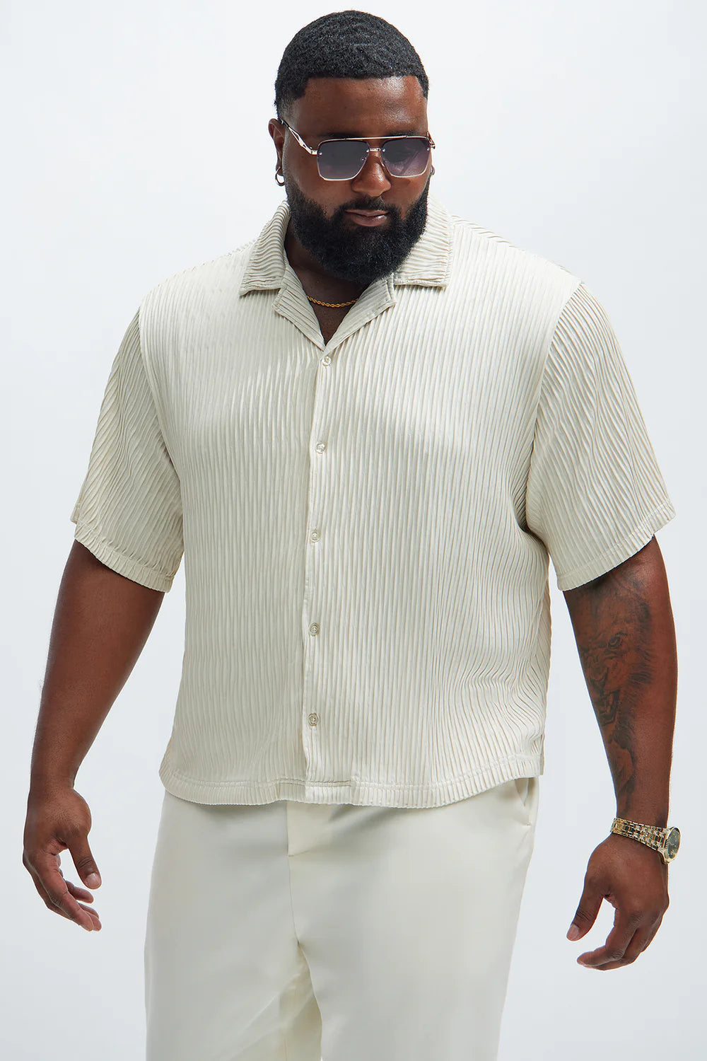 Miller Knitted Shirt - Off White