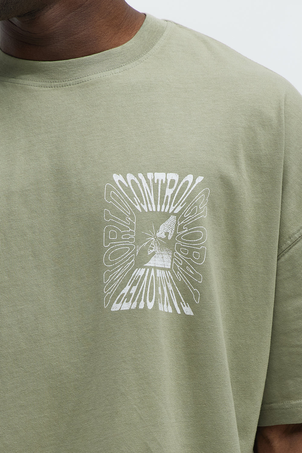 World Control Oversized Short Sleeve Tee