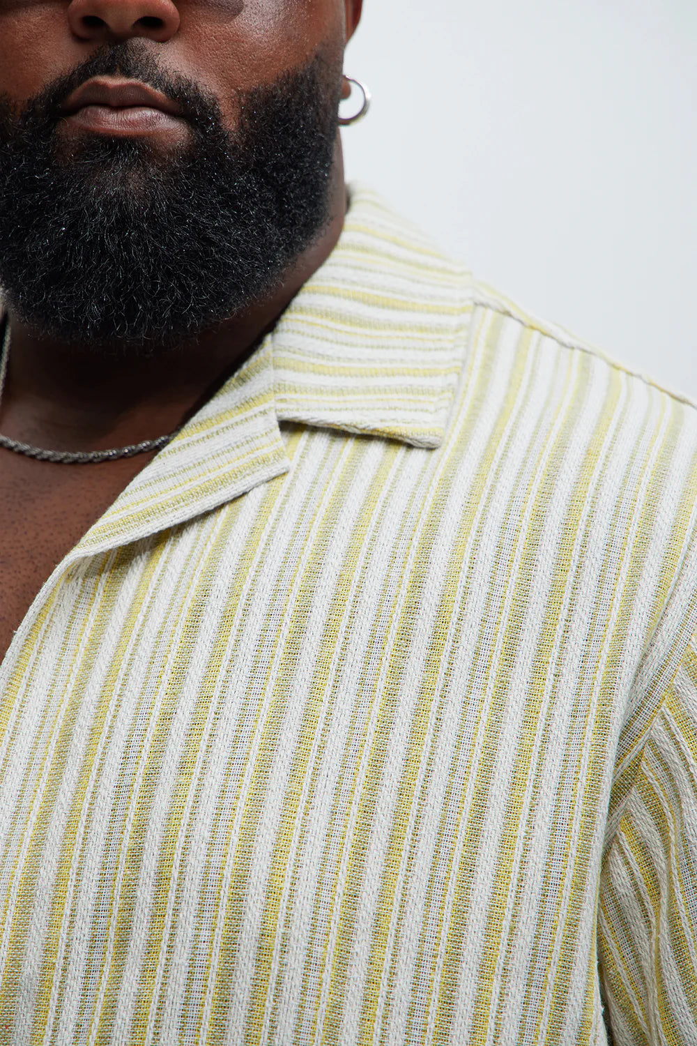Gifford Striped Shirt - Cream