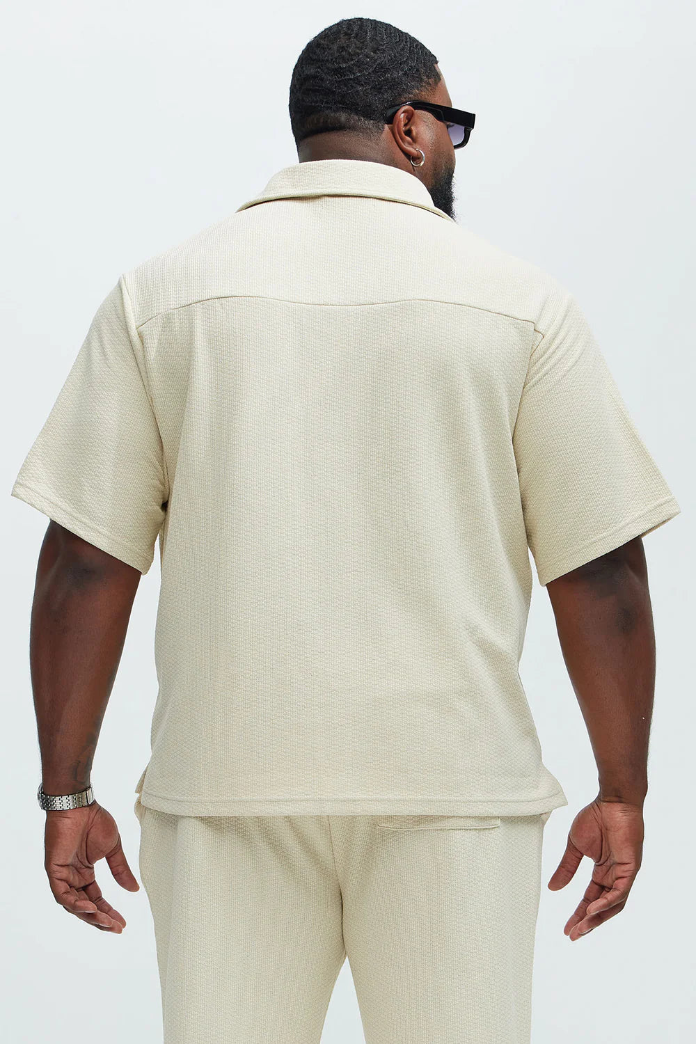 Capstan Textured Shirt - Cream
