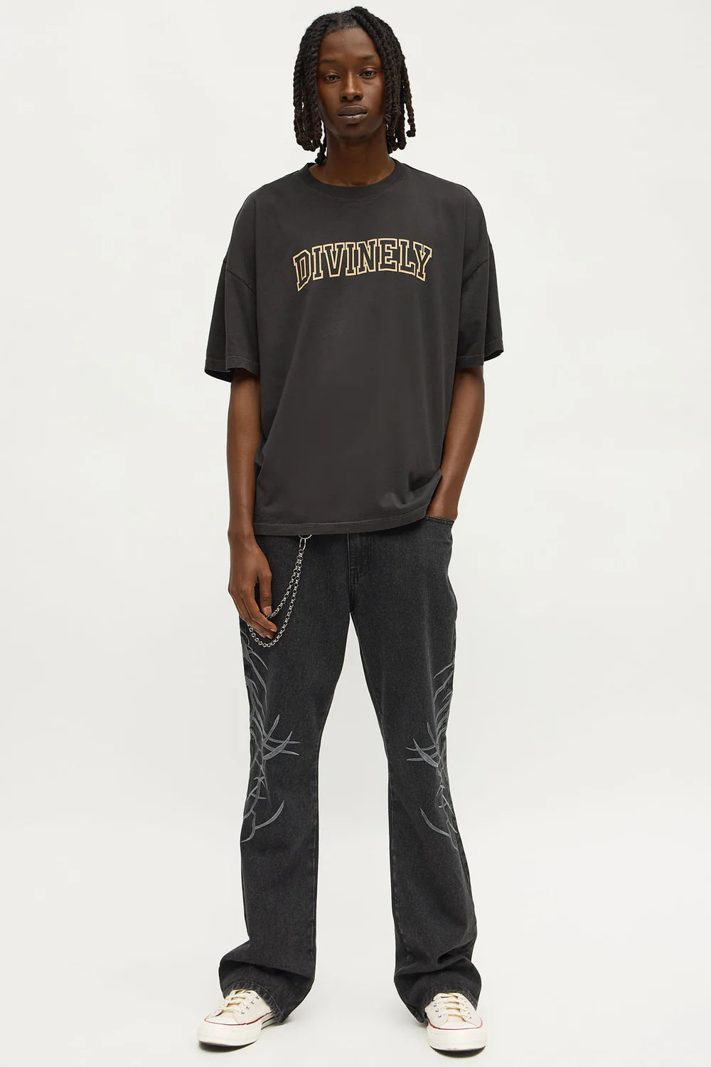 Divinely Protected Oversized Short Sleeve Tee