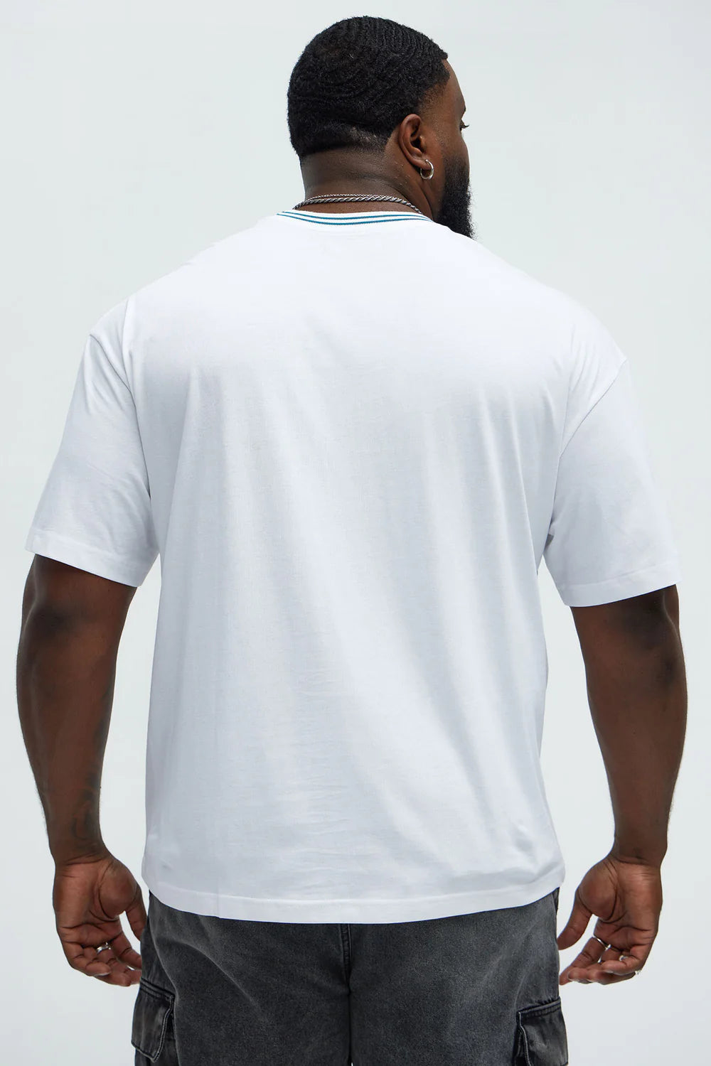 Oversized Varsity Chenille Patch Tee