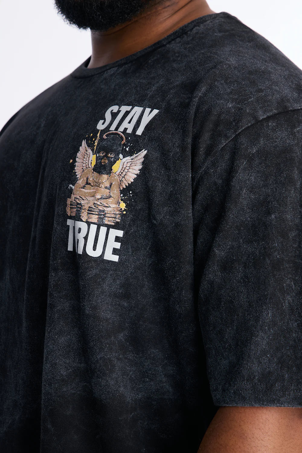 Stay True Count Your Blessings Oversized Short Sleeve Tee