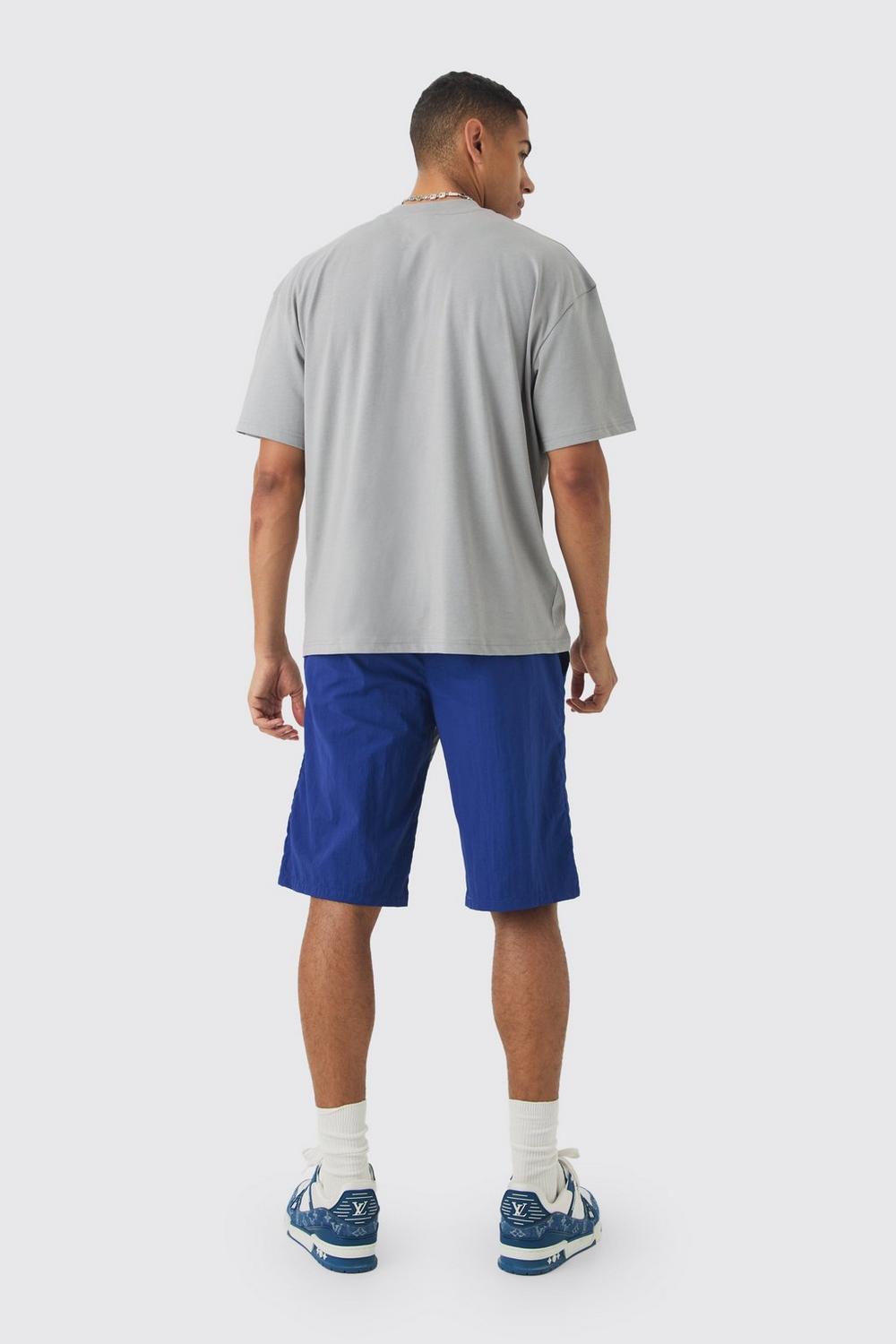 Oversized Extended Neck Space Graphic