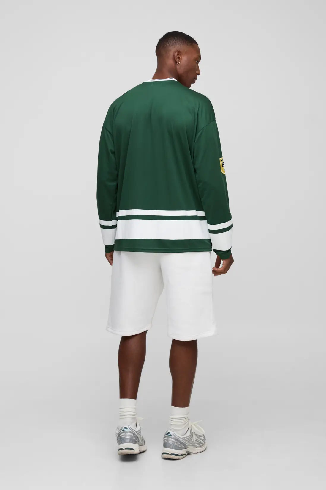 Oversized 13 Mesh Long Sleeve Hockey Top