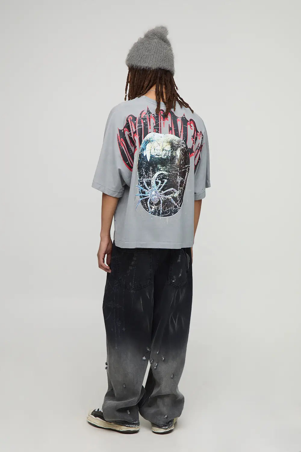 Extreme Oversized Boxy Gothic T-Shirt