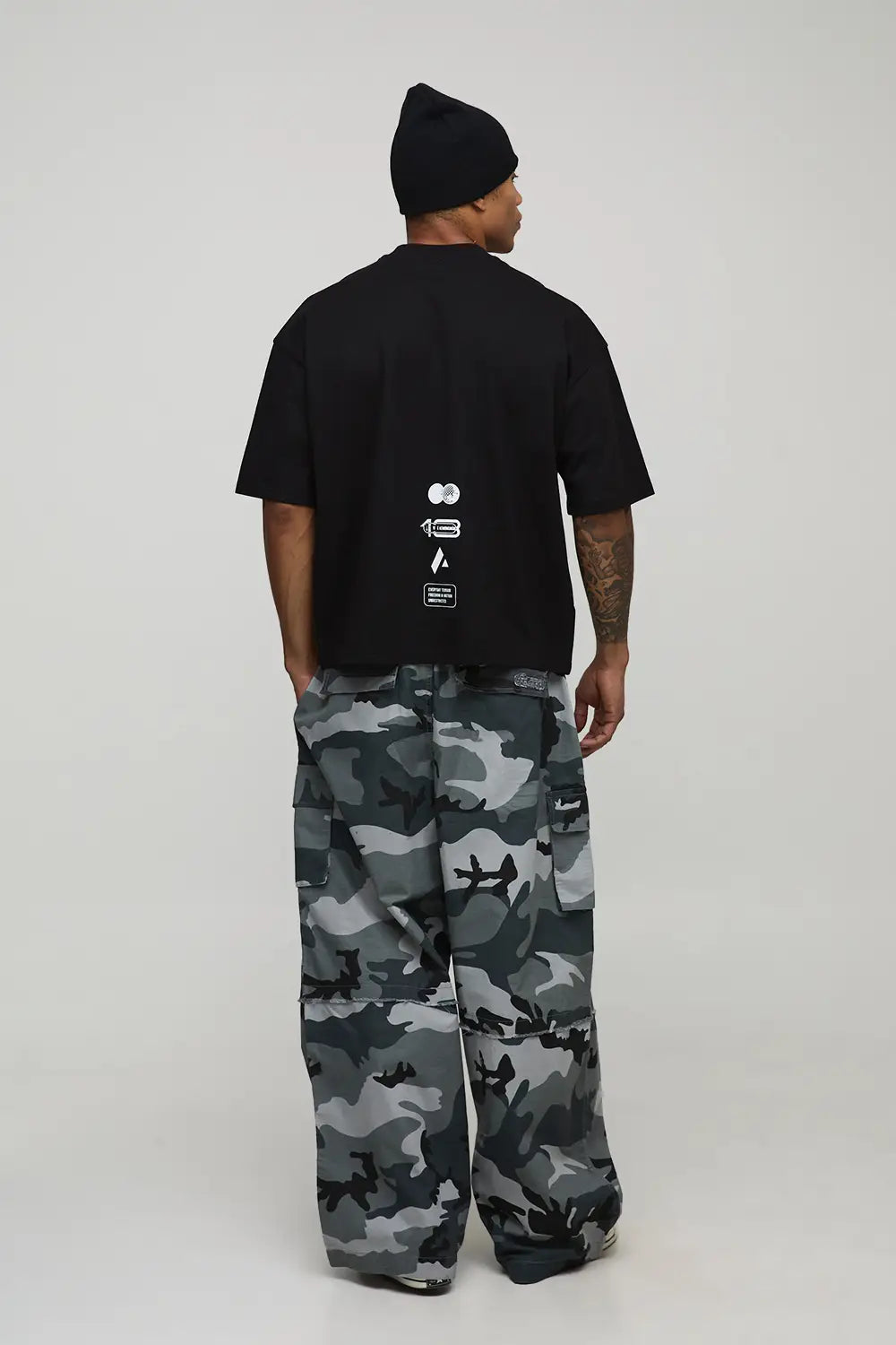 Oversized Boxy Heavyweight Printed T-Shirt