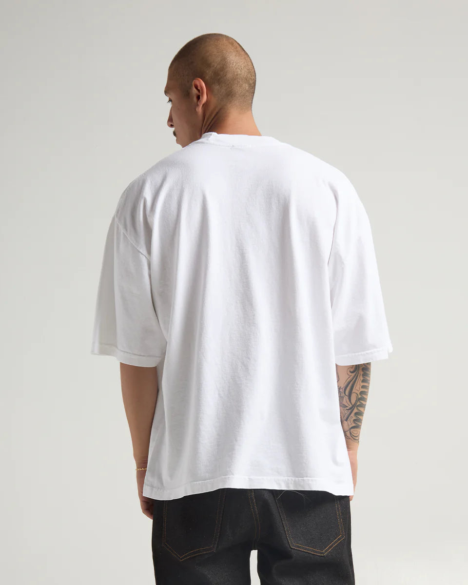 Drop Shoulder Blanco
