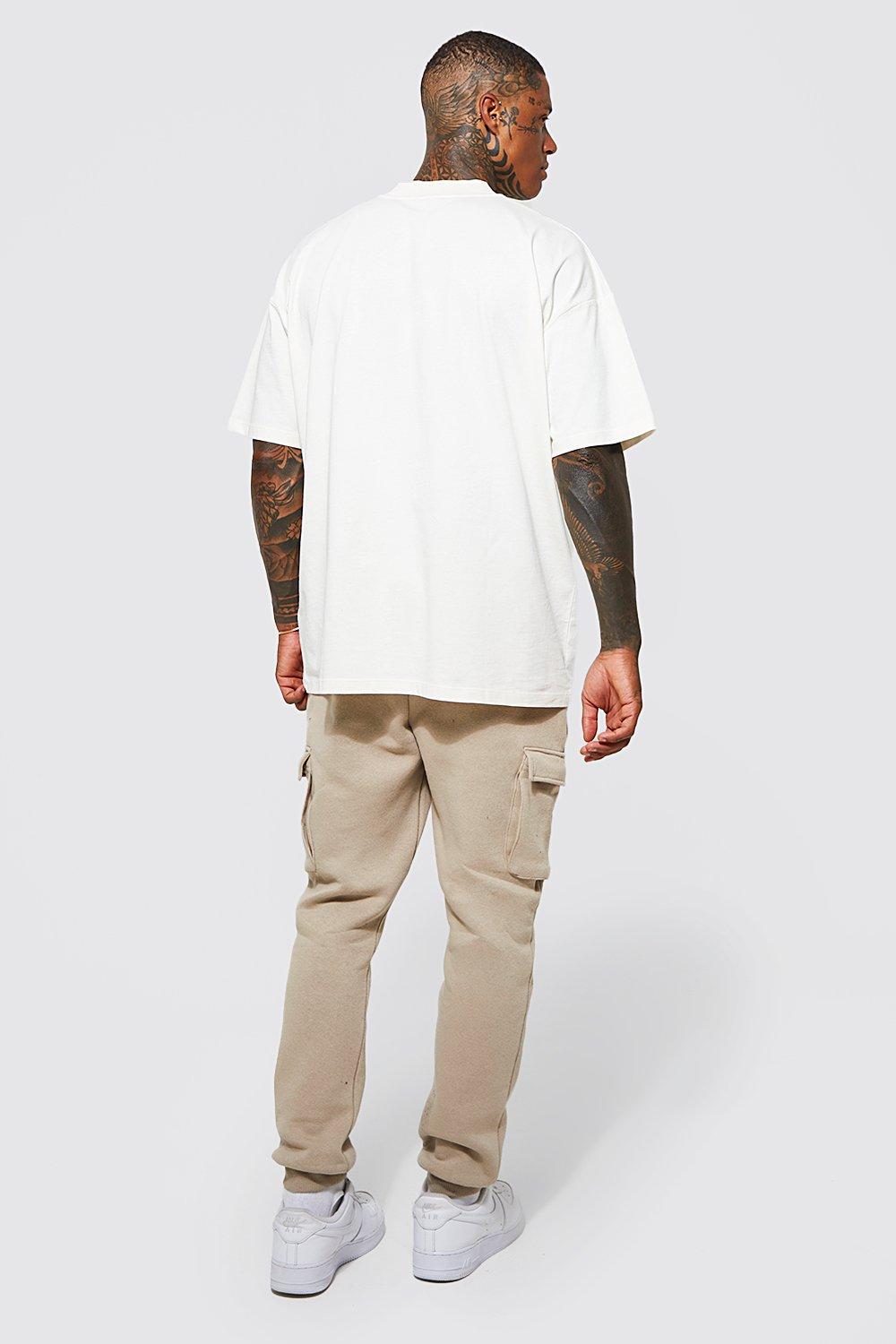 Oversized Rottweiler Graphic Print T-shirt