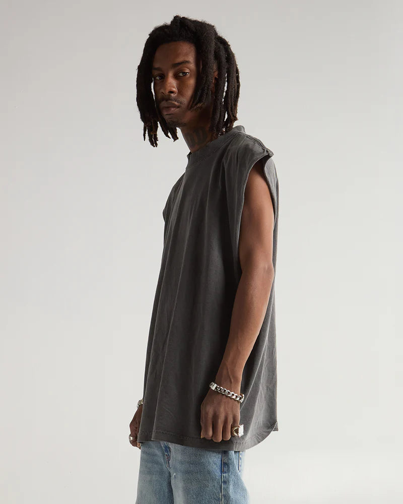 Muscle Tee Carbón