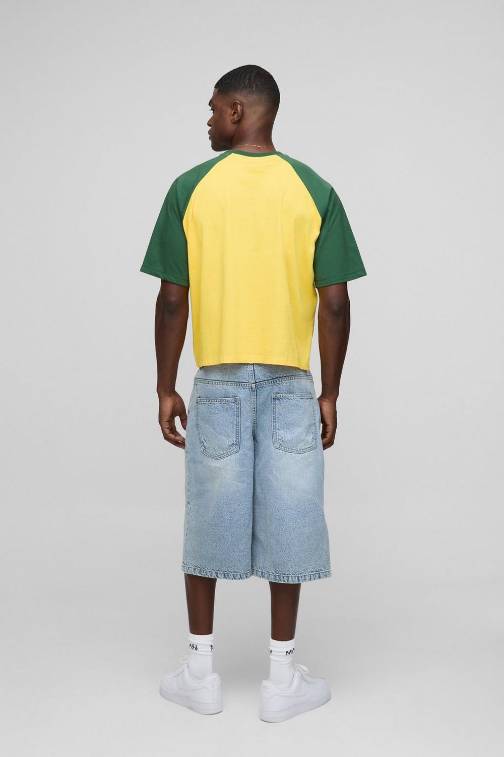 Oversized Boxy Raglan T-shirt