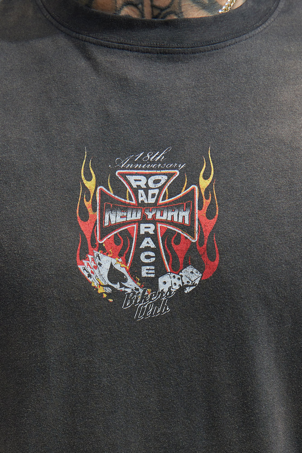 Road Race Oversized Short Sleeve Tee
