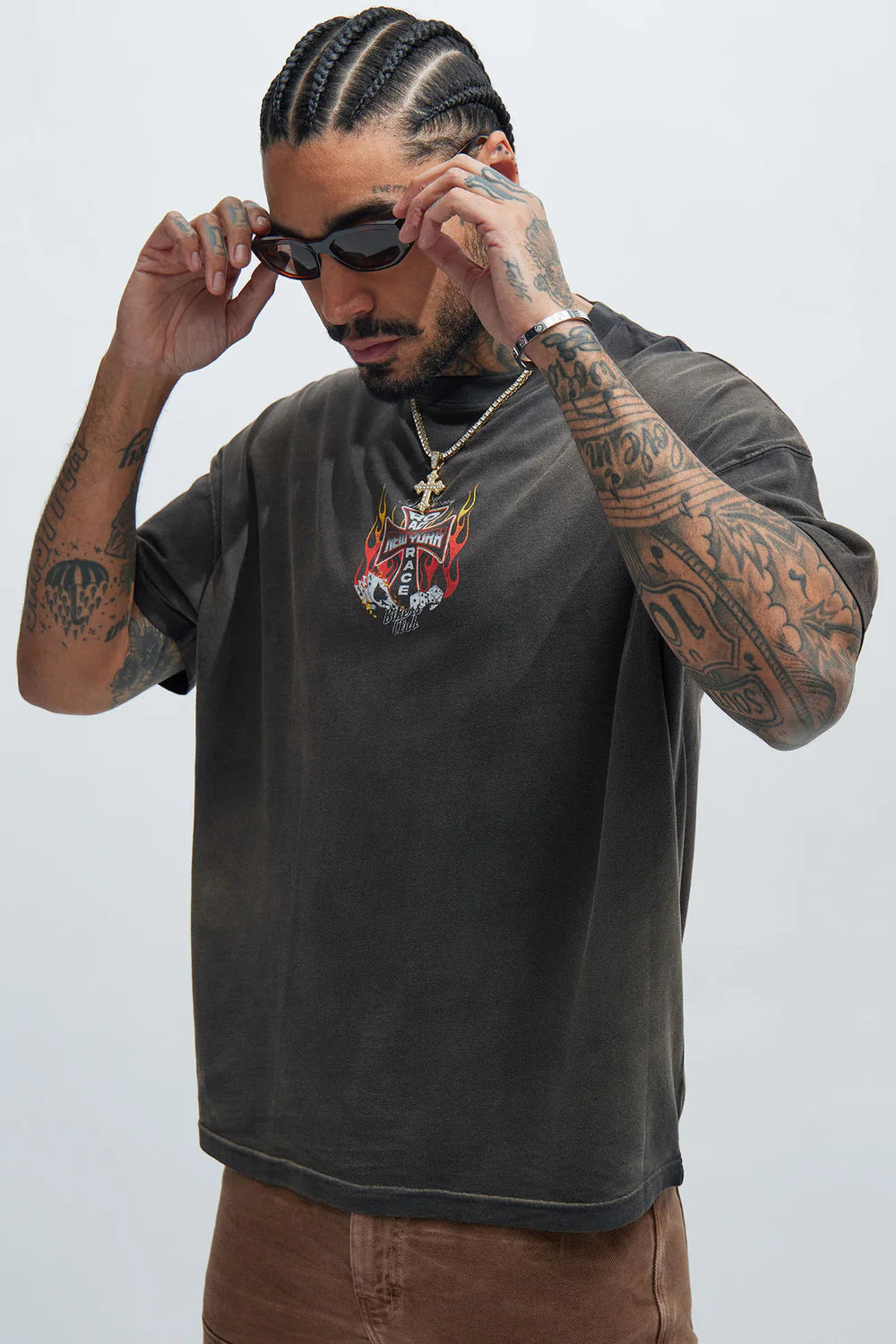 Road Race Oversized Short Sleeve Tee