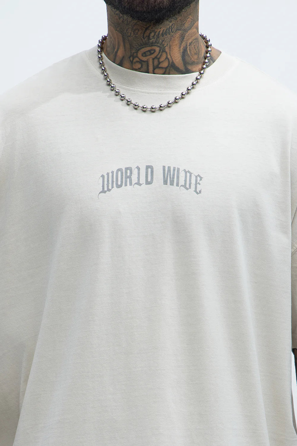 World Wide Chaos Oversized Short Sleeve Tee