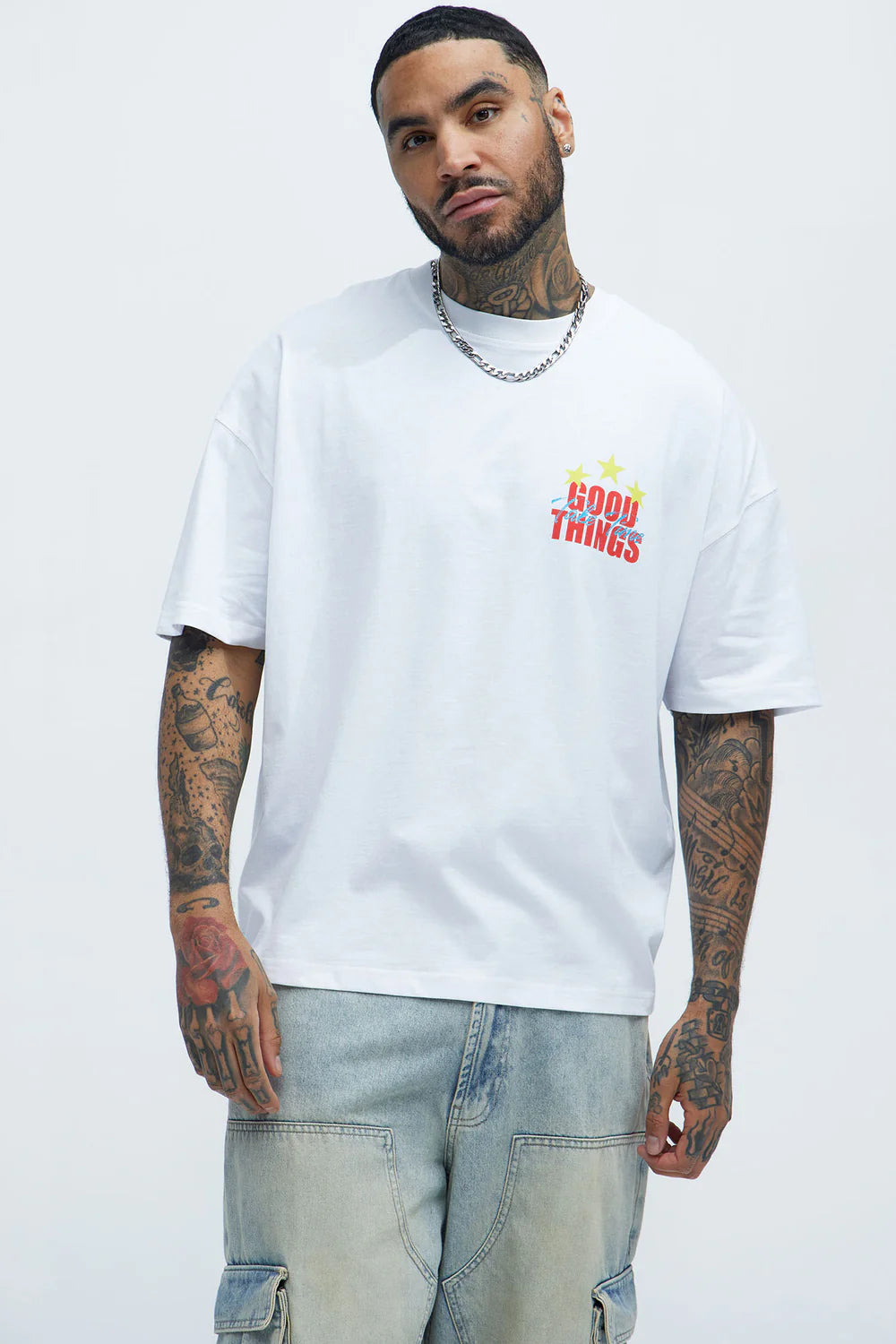 Good Things Come Oversized Short Sleeve Tee