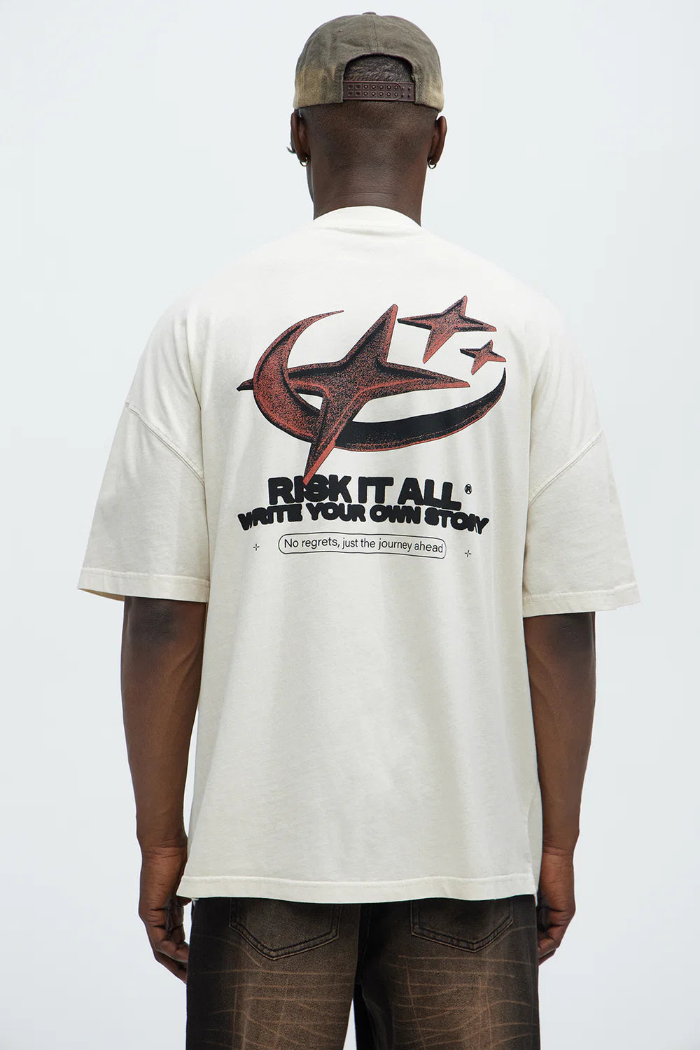 Risk It All Oversized Short Sleeve Tee