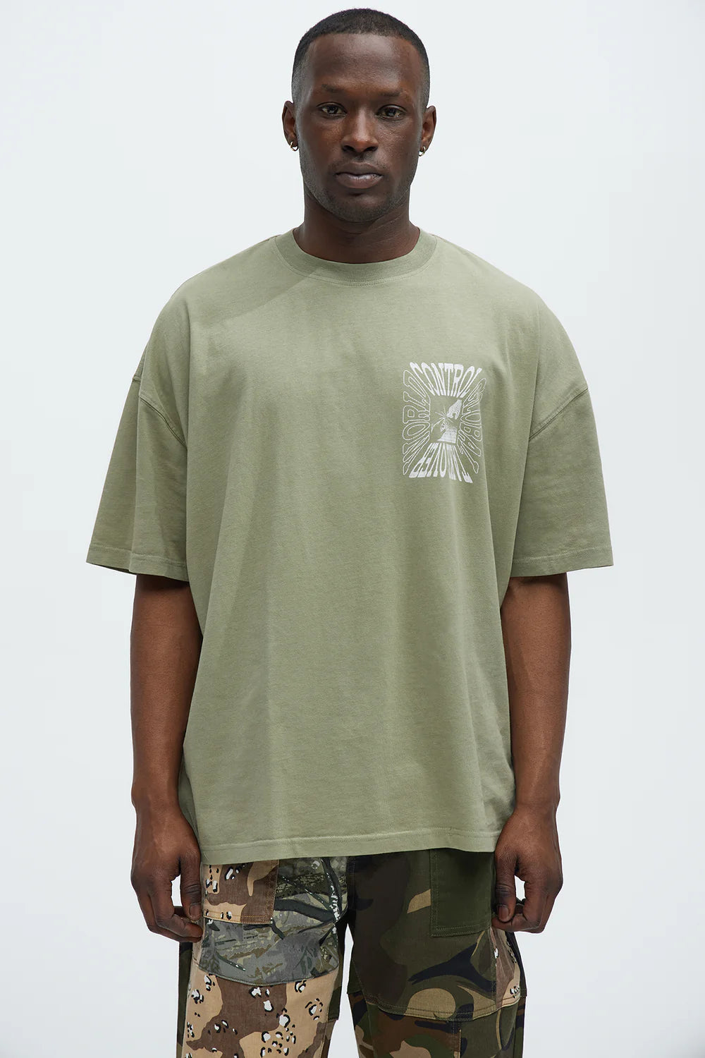World Control Oversized Short Sleeve Tee