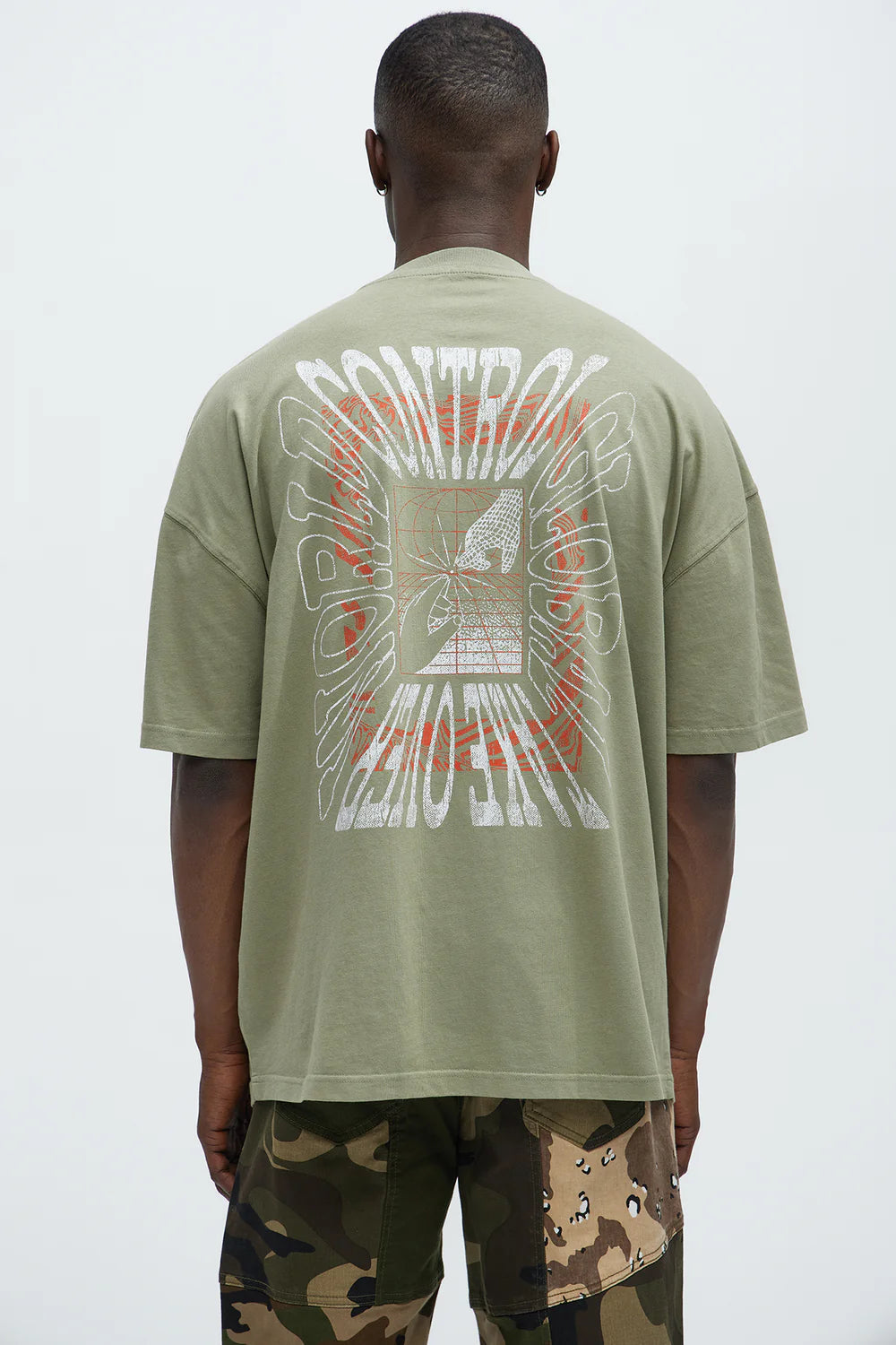 World Control Oversized Short Sleeve Tee