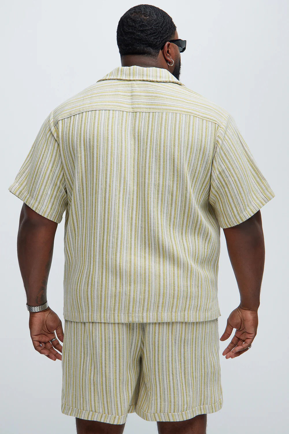 Gifford Striped Shirt - Cream