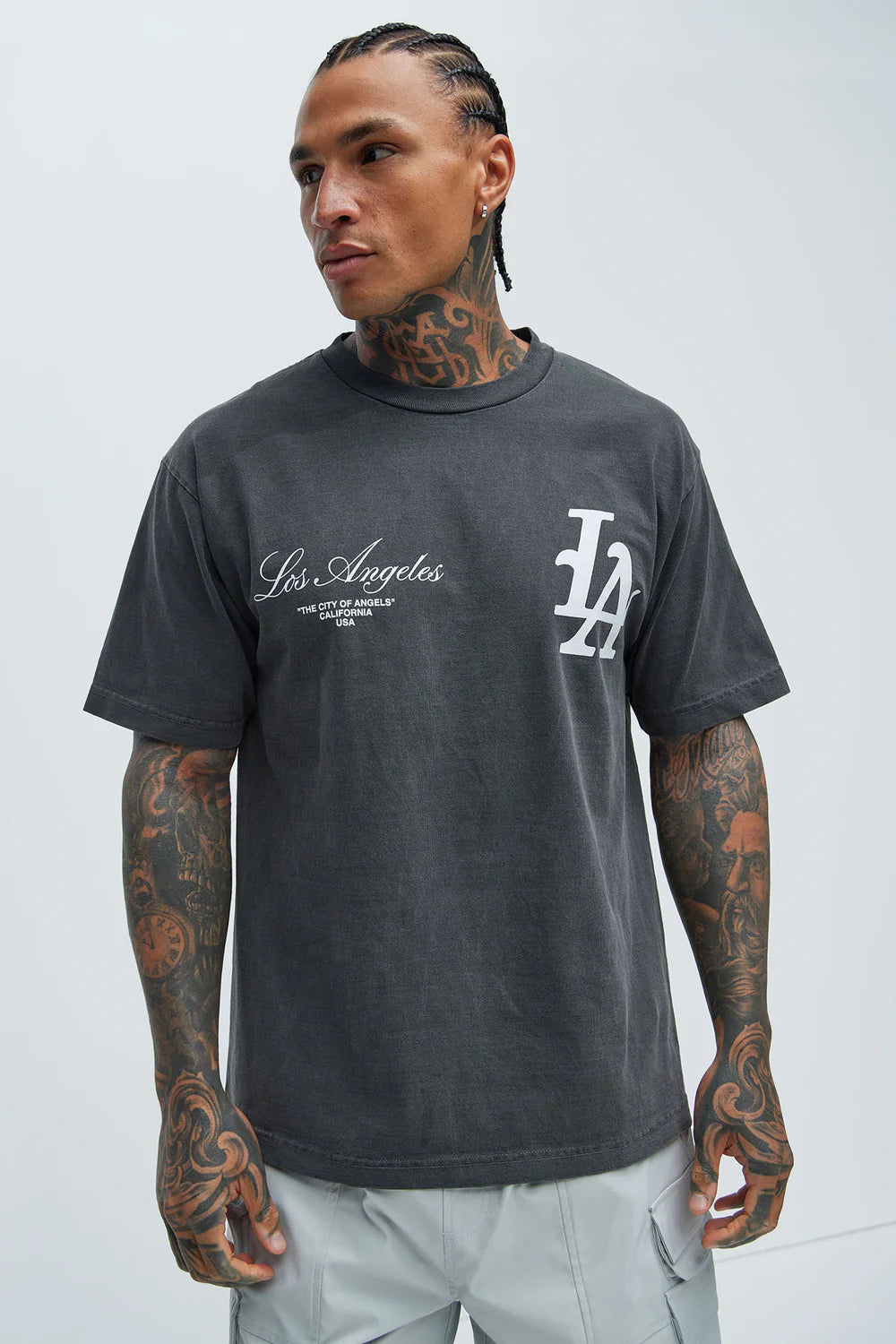 LA Stamp Short Sleeve Tee