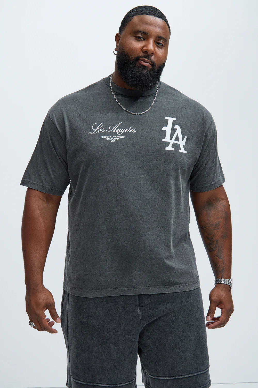 LA Stamp Short Sleeve Tee