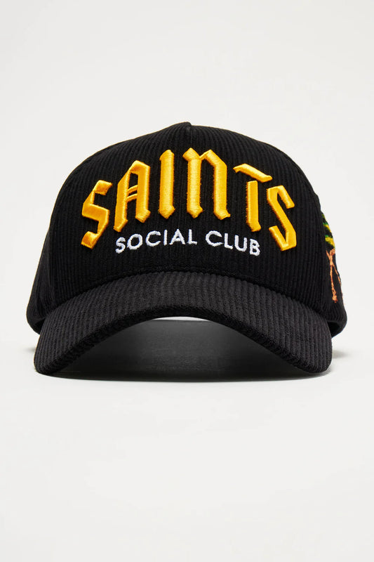 Saints Social Club Corduroy Snapback Hat