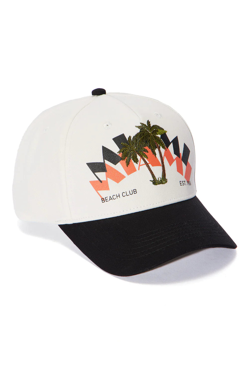 Miami Beach Club Snapback Hat