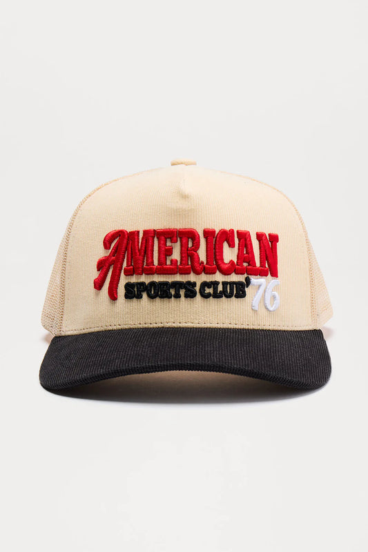 American Corduroy Snapback Hat