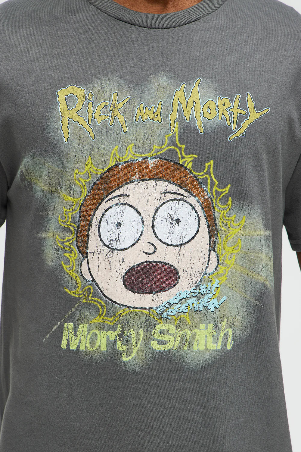 Rick & Morty Kanji Morty Smith Short Sleeve Tee