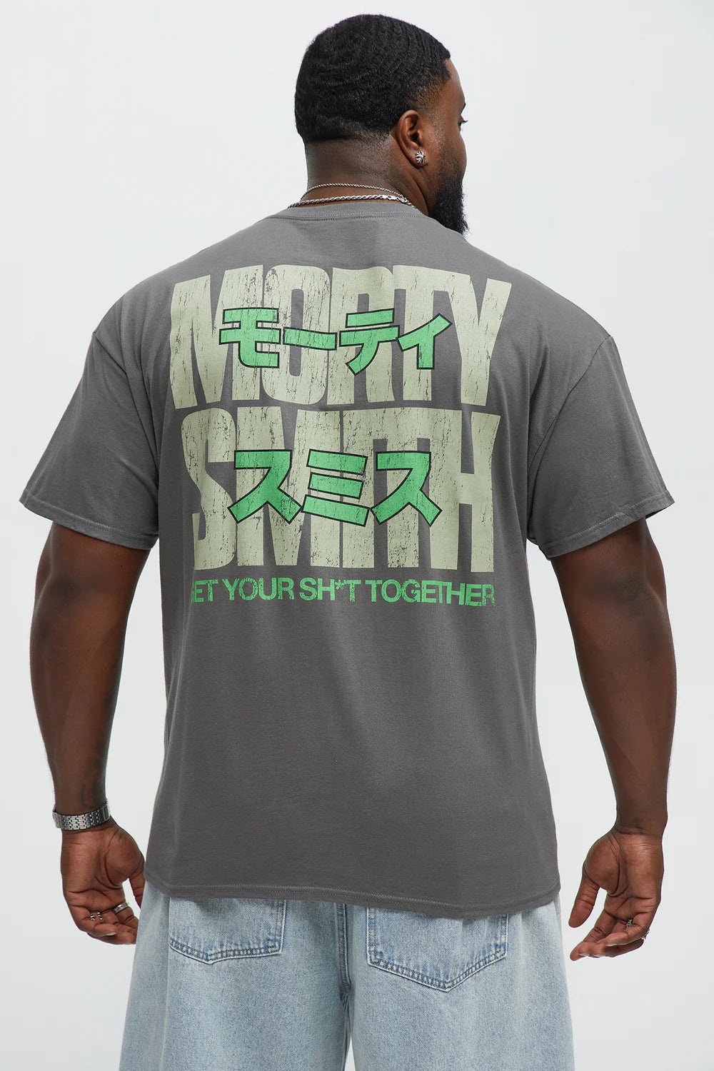 Rick & Morty Kanji Morty Smith Short Sleeve Tee