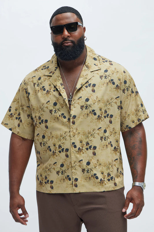 Davis Vintage Floral Shirt