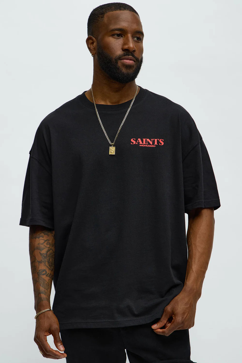 Unseen Saints Oversized Short Sleeve Tee