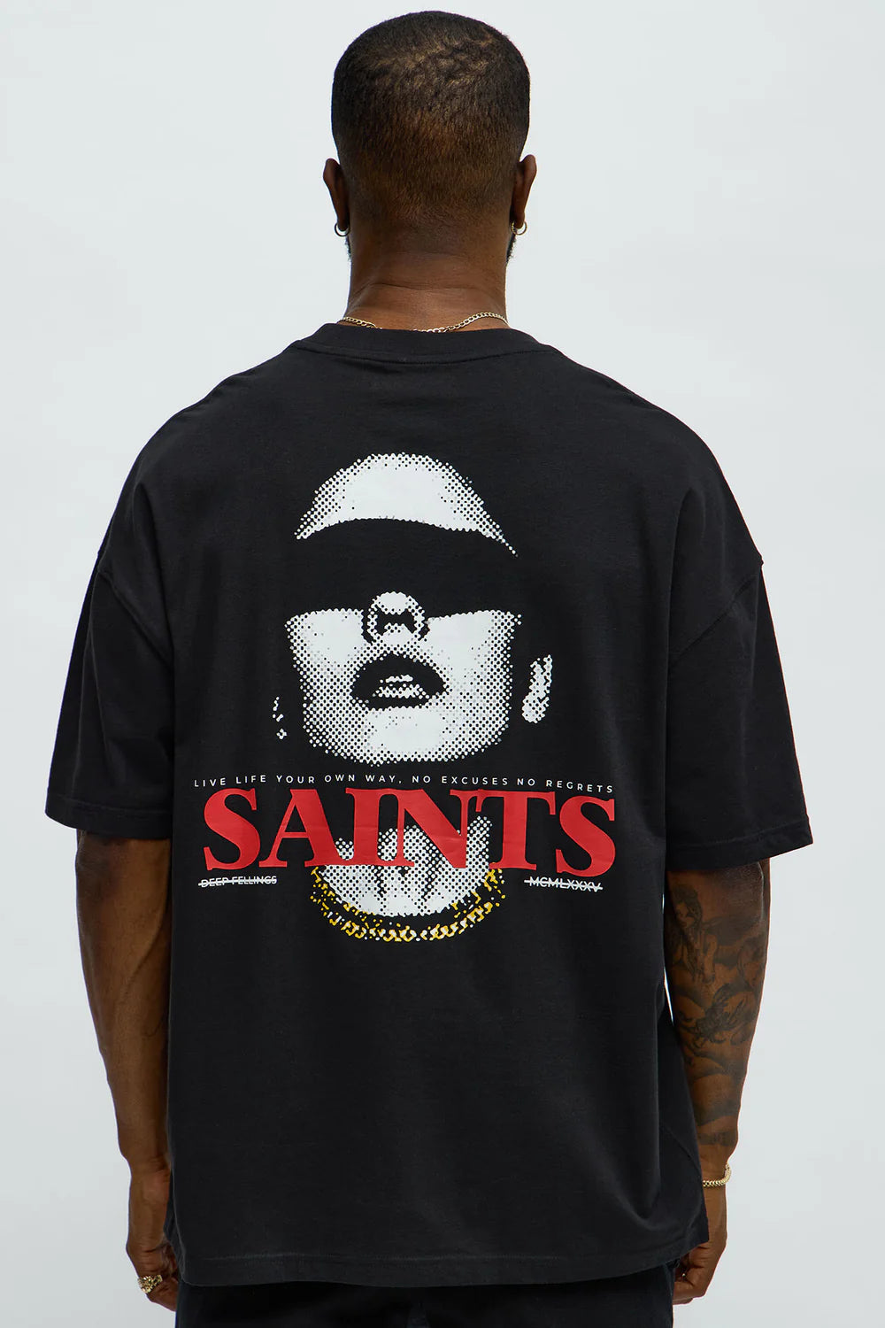 Unseen Saints Oversized Short Sleeve Tee