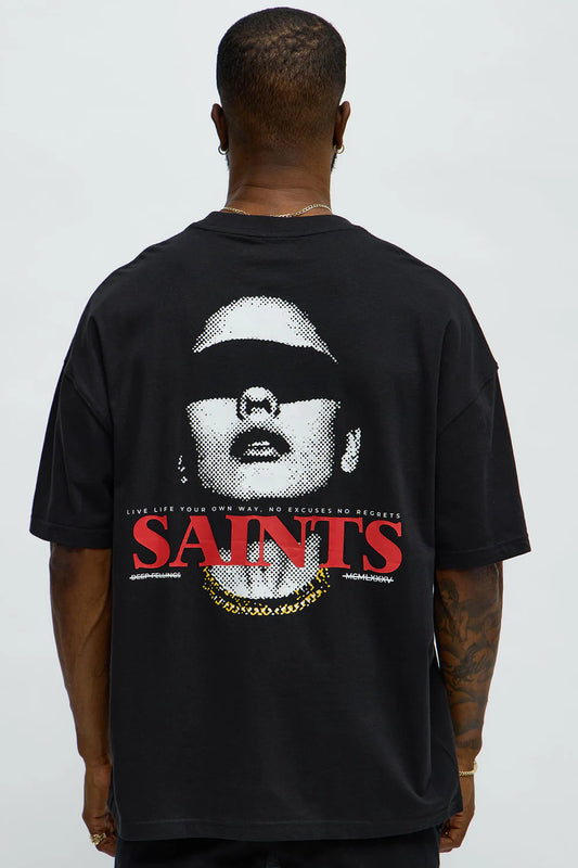 Unseen Saints Oversized Short Sleeve Tee