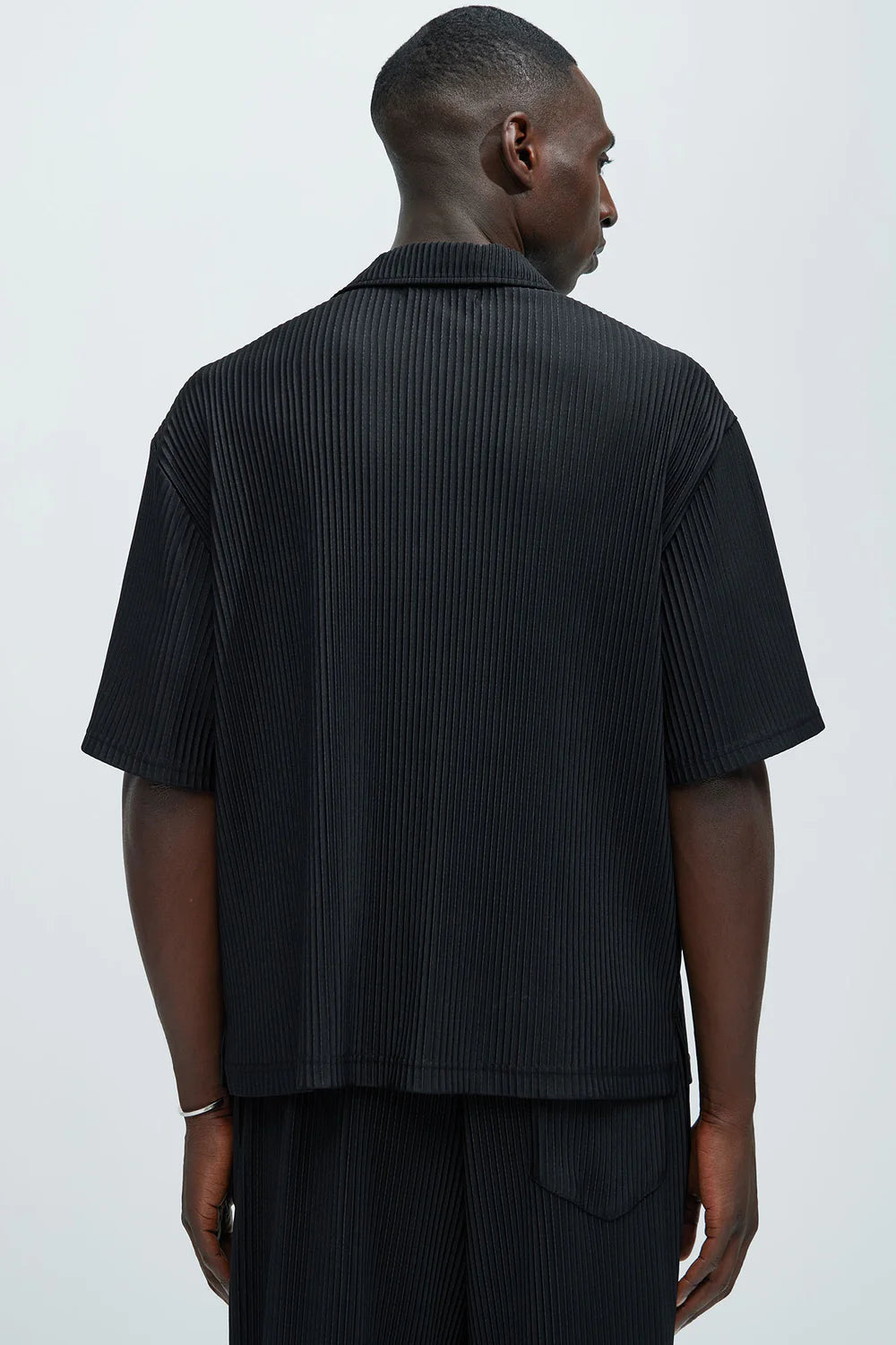 Potential Pleated Shirt - Black