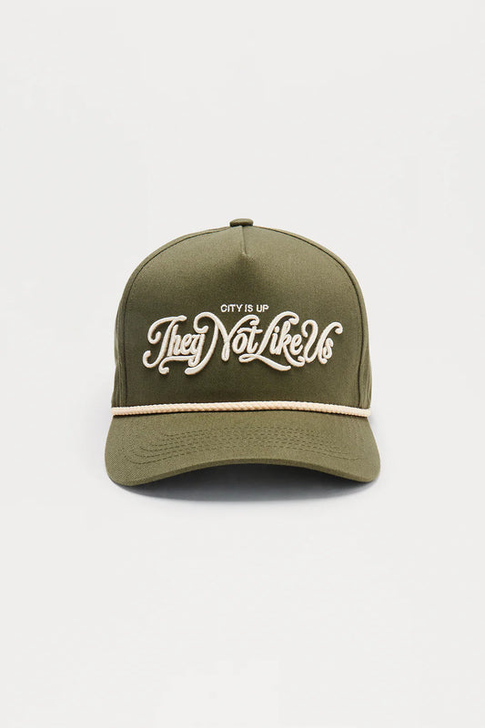 Not Like Us Structured Snapback Hat