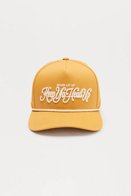 Never Let Up Structured Snapback Hat