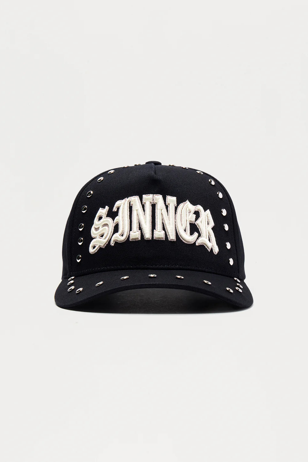 Sinner Studded Structured Snapback Hat