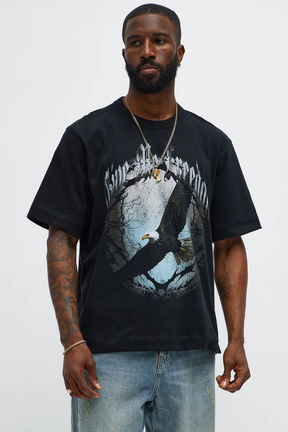Give Me Freedom Oversized Short Sleeve Tee