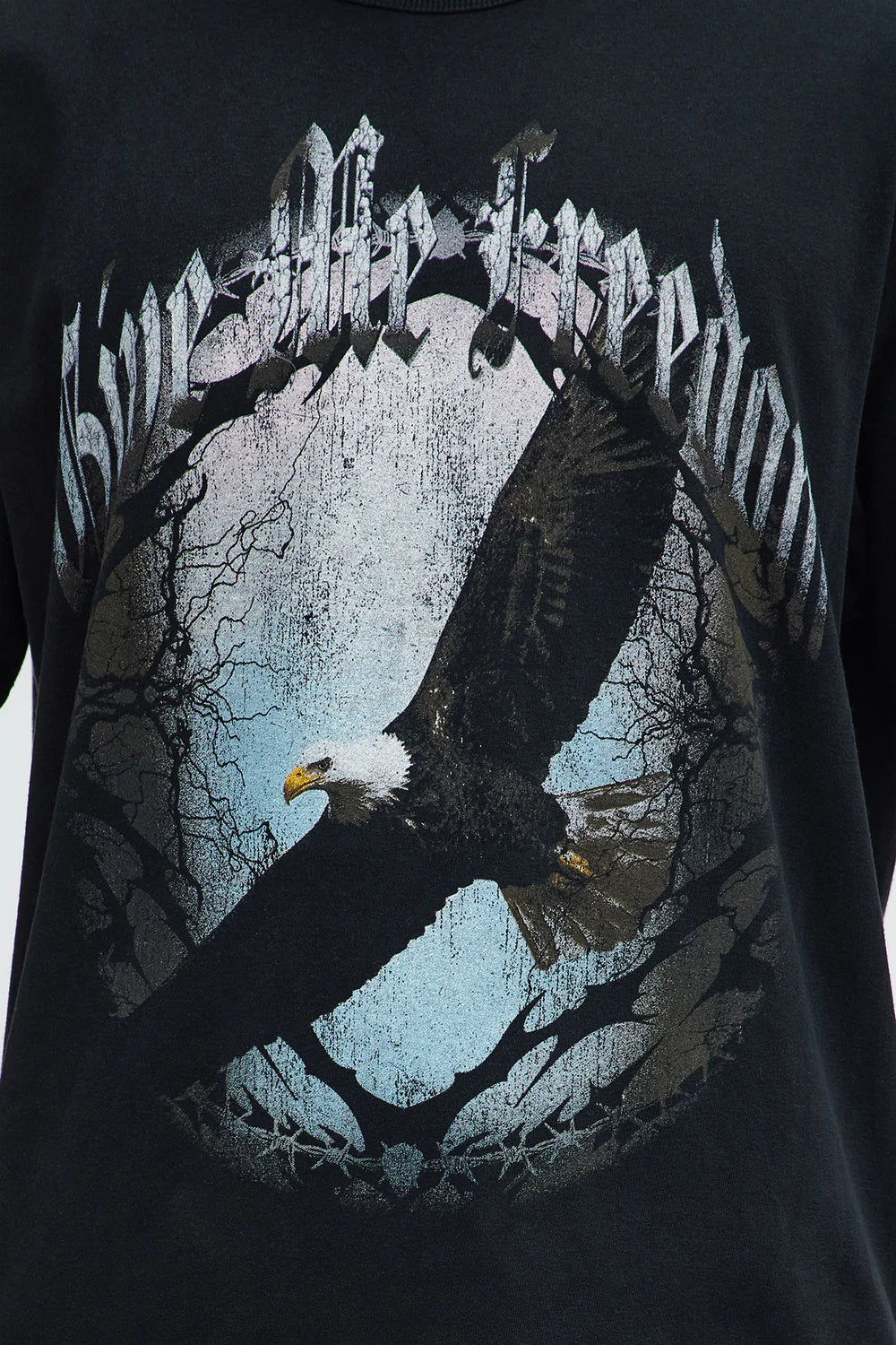 Give Me Freedom Oversized Short Sleeve Tee