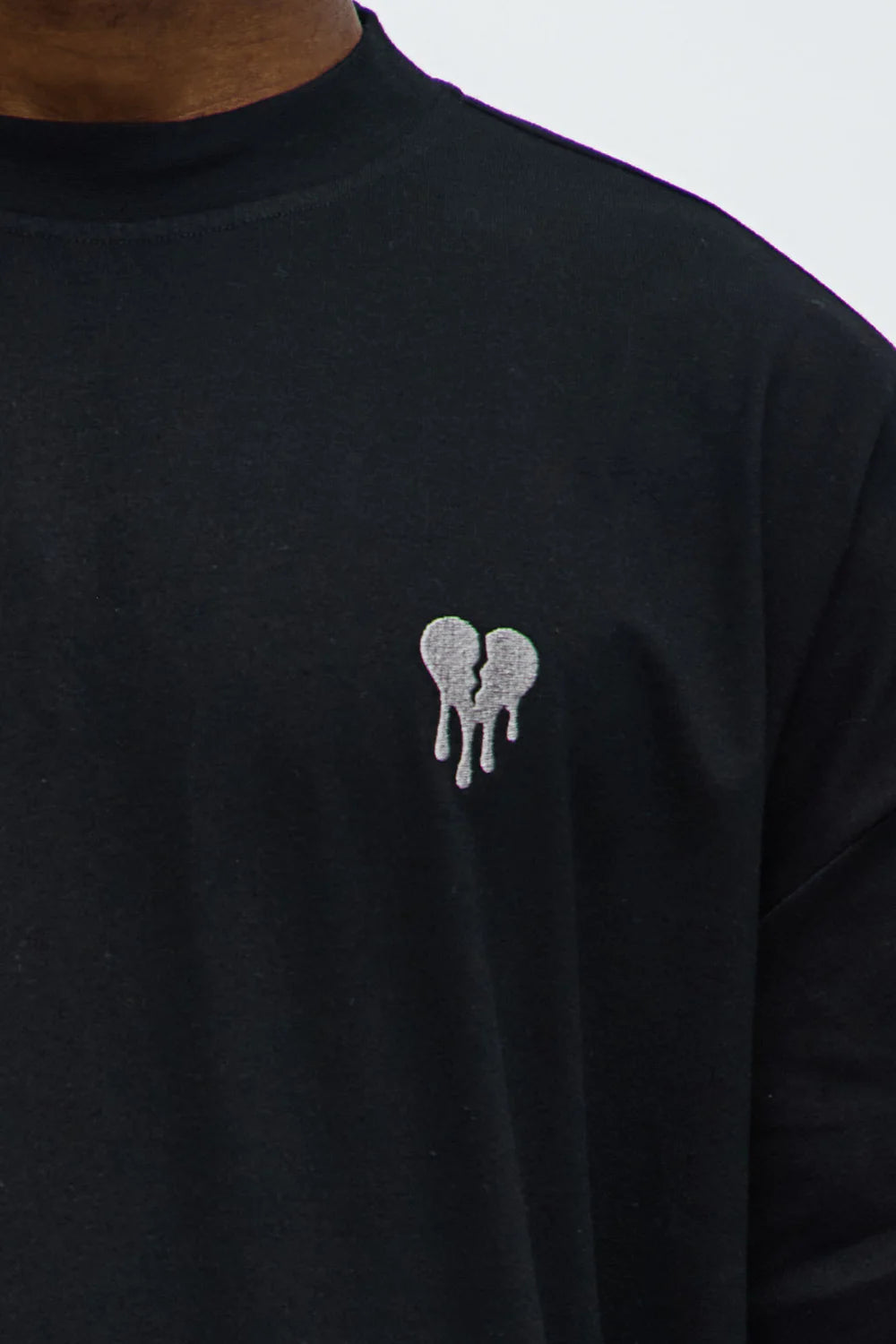 Oversized Mini Embroidery Heavy Weight Boxy Tee