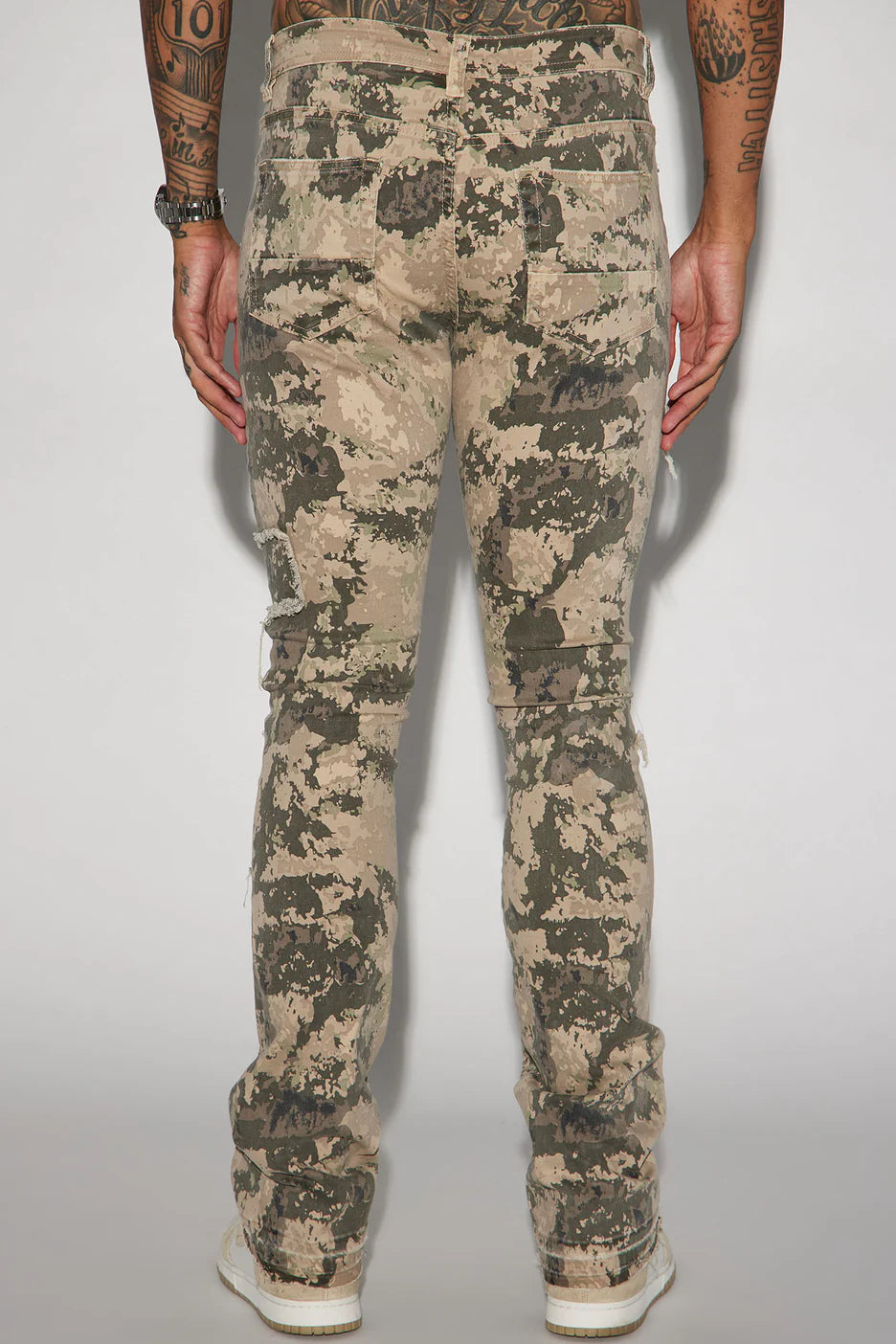 At The Moment Stacked Skinny Flare Pants
