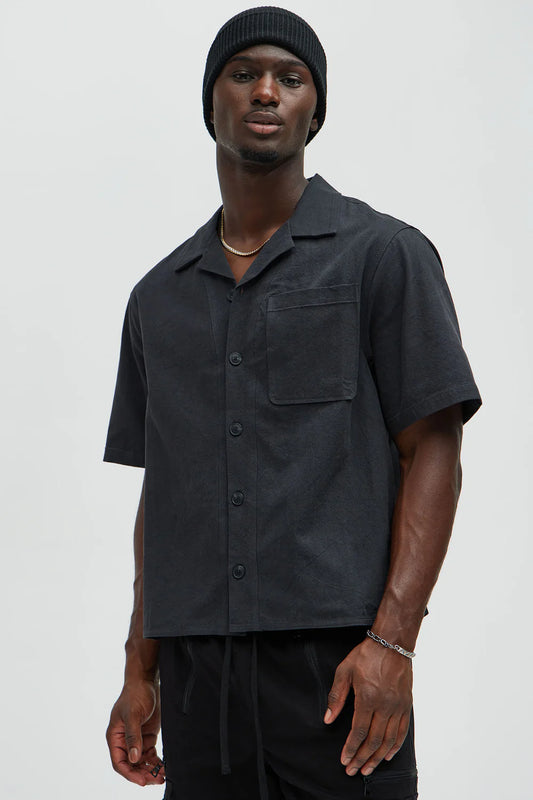 Walley Vintage Shirt - Black