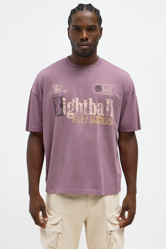 8ightball Billiards Oversized Short Sleeve Tee