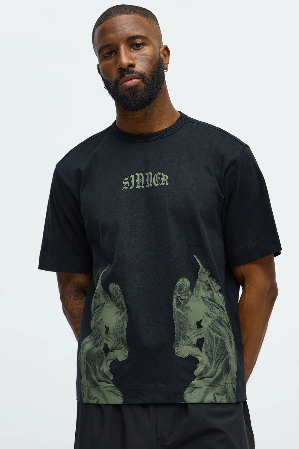 Sinner Front Back Tee