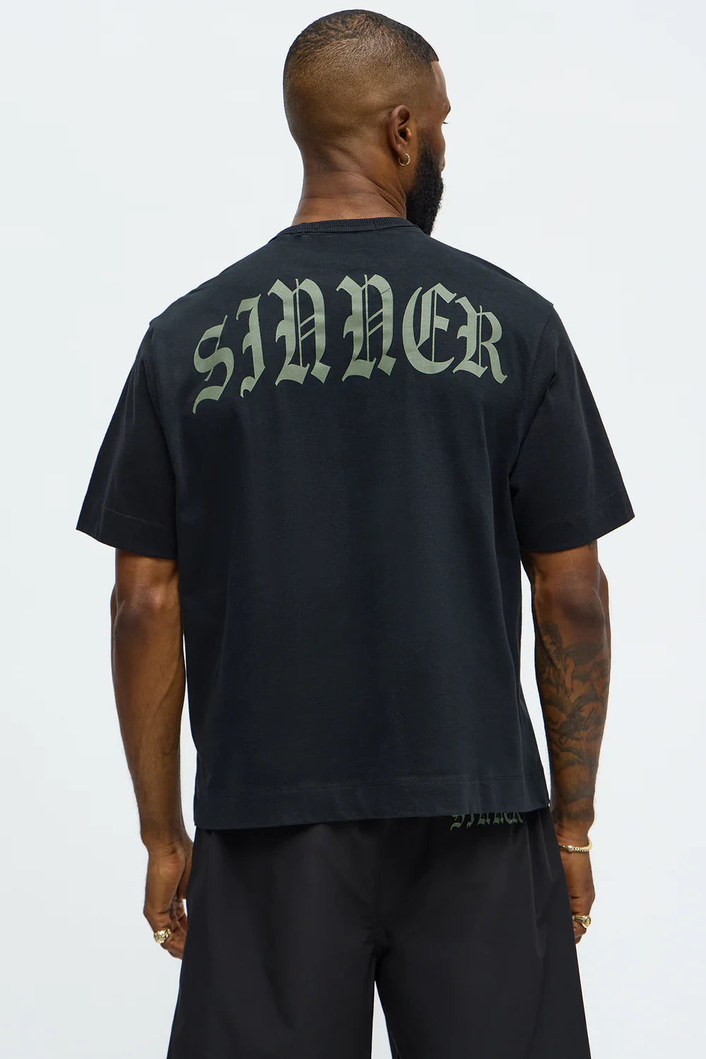 Sinner Front Back Tee