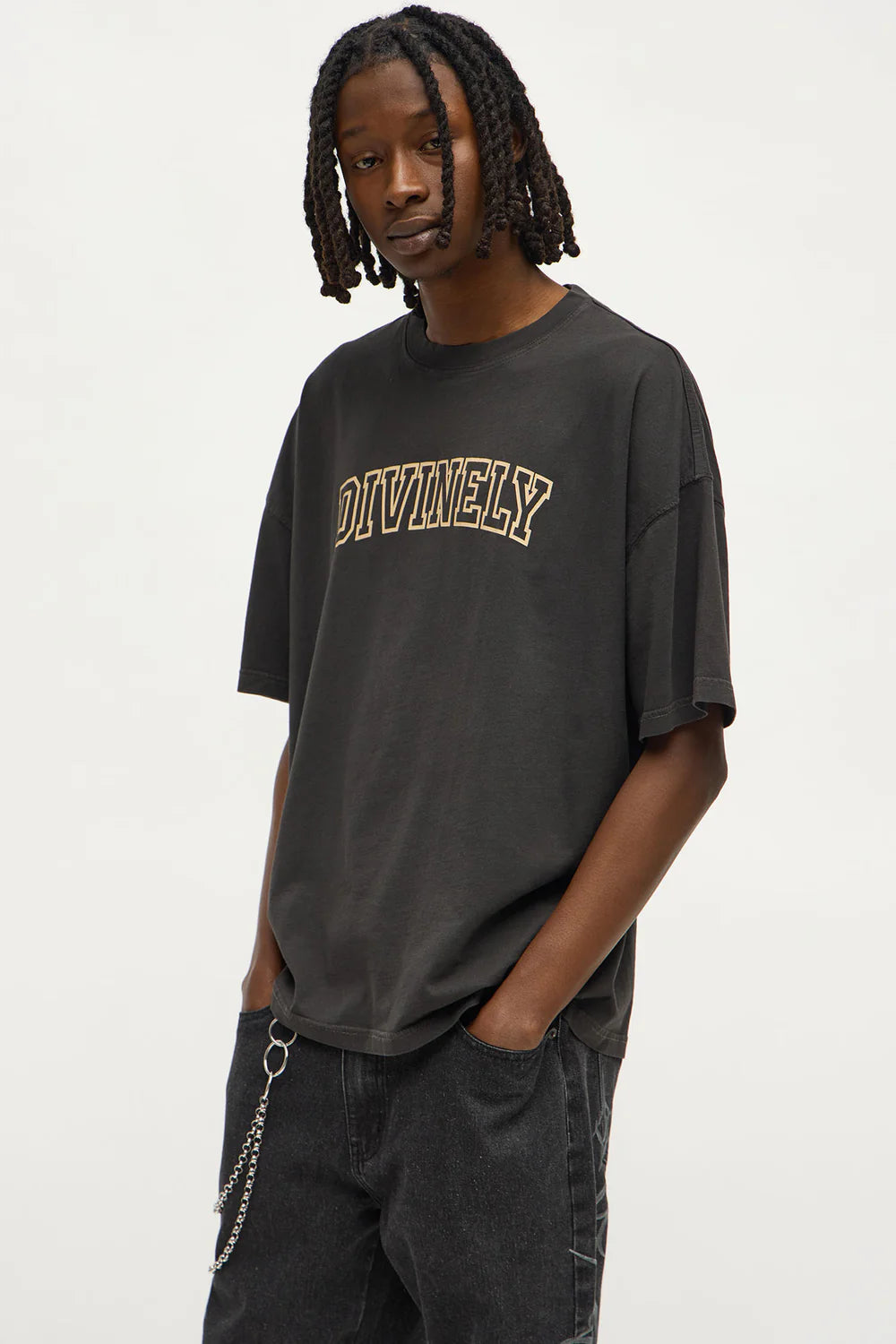 Divinely Protected Oversized Short Sleeve Tee