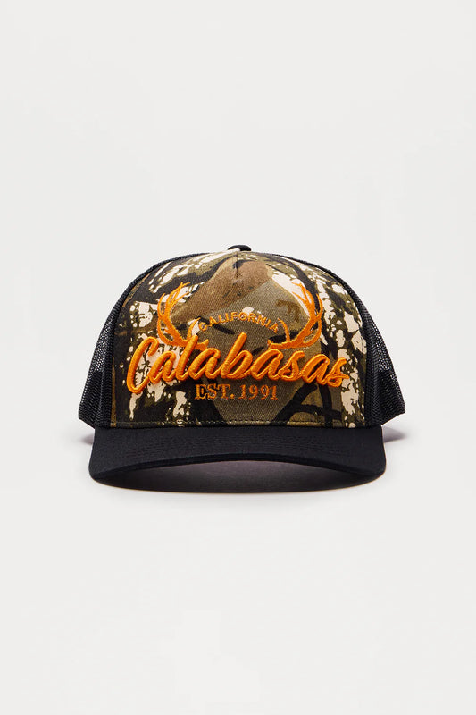 Calabasas Camo Snapback Hat